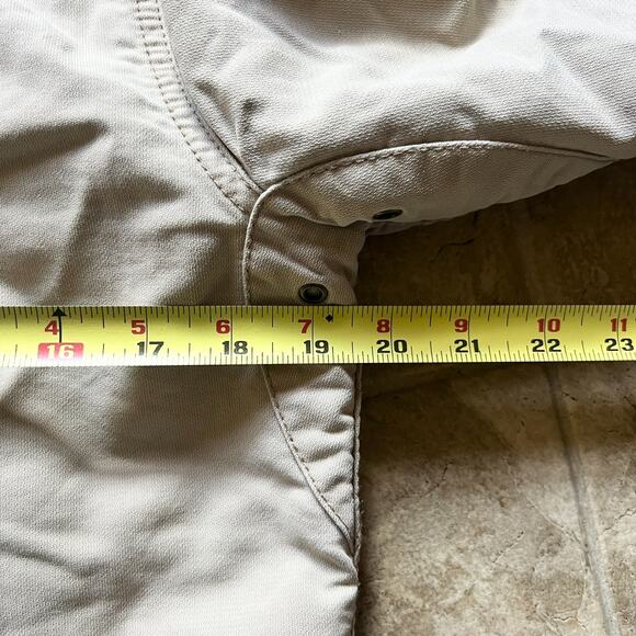 Vtg Y2K Abercrombie Adirondack Jacket Boys S Quilted Distressed Grunge Outdoor - Picture 11 of 13